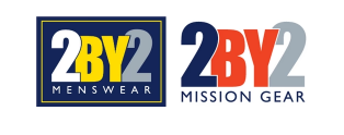 2BY2 MISSION GEAR / 2BY2 MENSWEAR - logo small