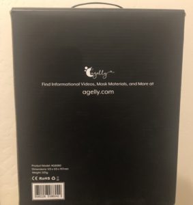 Agelly packaging - back