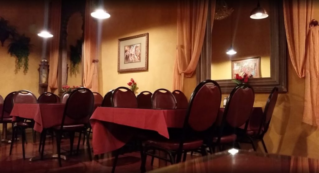 Aroma Fine Indian Cuisine - comfortable seating!