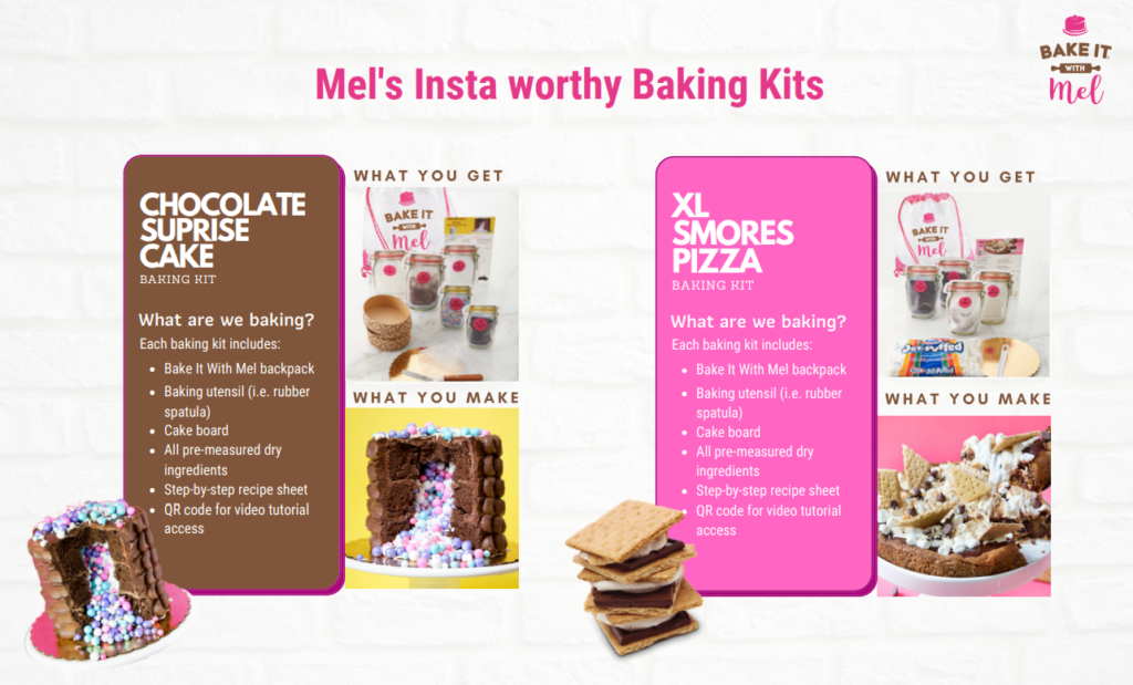 Bale It with Mel - Instagram-worthy Baking Kits options 3 & 4