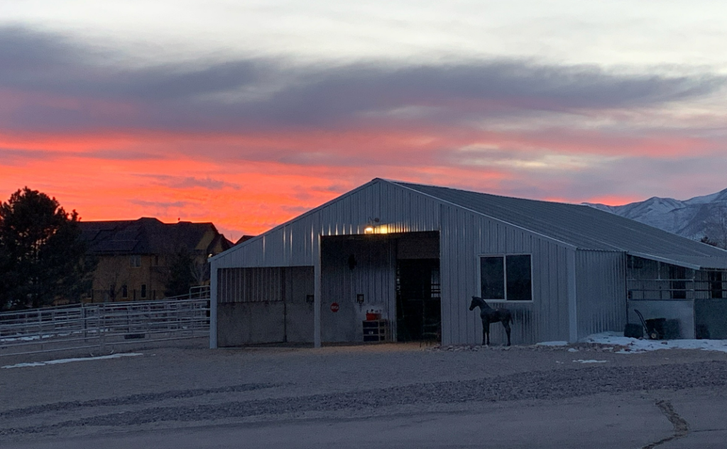 B & M Better Built Barns - Sunset Barn