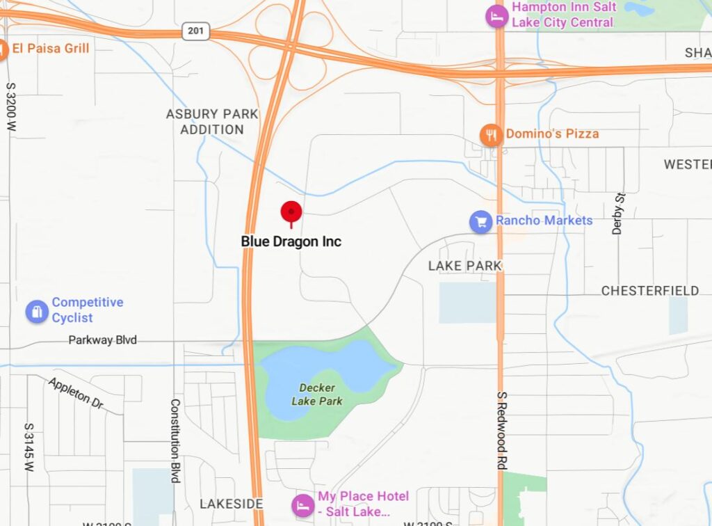 Blue Dragon Liquidation - map