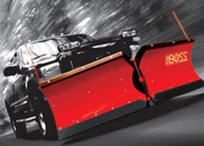 Boss Snow Plow - Biznis Resource Barlow’s Landscaping and Snow Removal - Boss 9.2 V-Plow