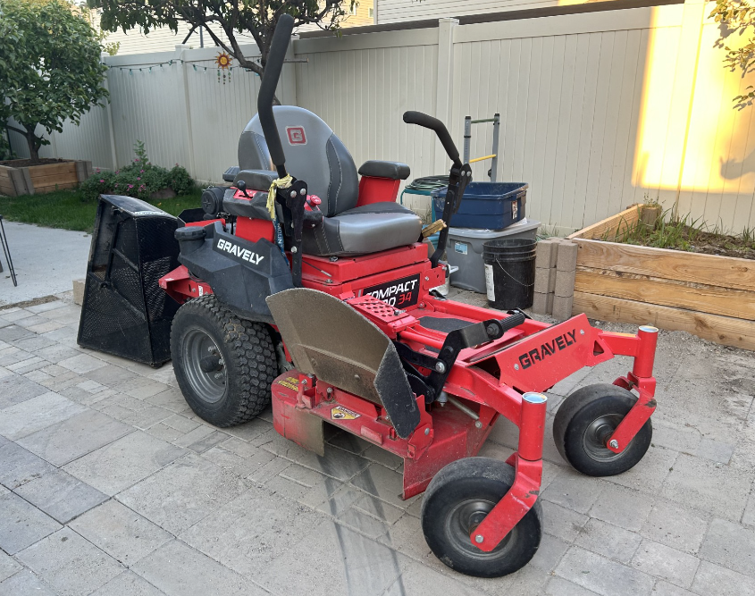 Brunos Landscaping - Gravely Mower