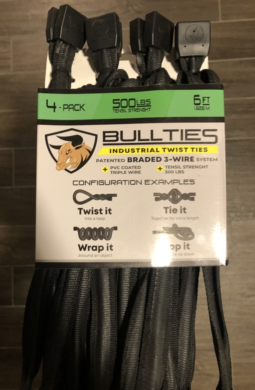 BullTies - 6-foot 4-pack
