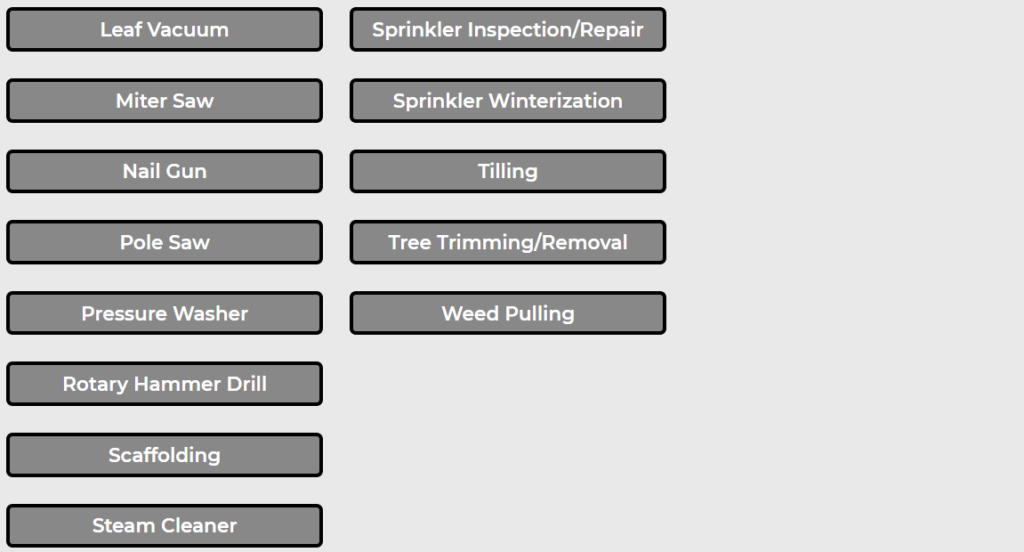 Cheronimo - Service Options - Full Service