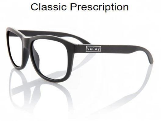 Vacay Sunglasses - Classic Prescription