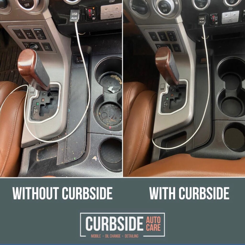 Curbside Auto Care - before and after