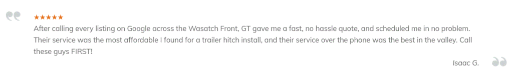 GT Welding Review #1