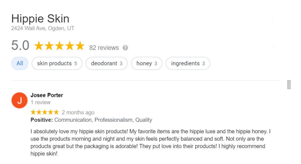 Hippie Skin Care Reviews