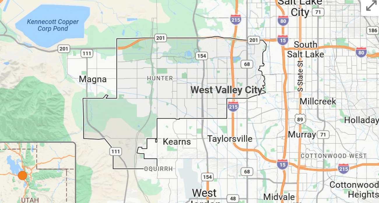 JW Heating map area - Biznis Resource JM Heating and Air - West Valley City