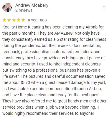 Koality Home Kleaning - AirBnB & Rentals