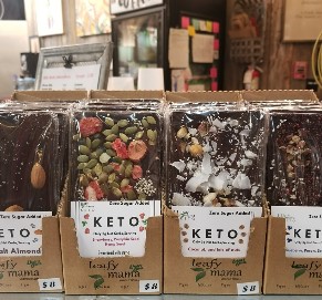 Leafy Mom - Assortment of Keto Treats - Store Shelf