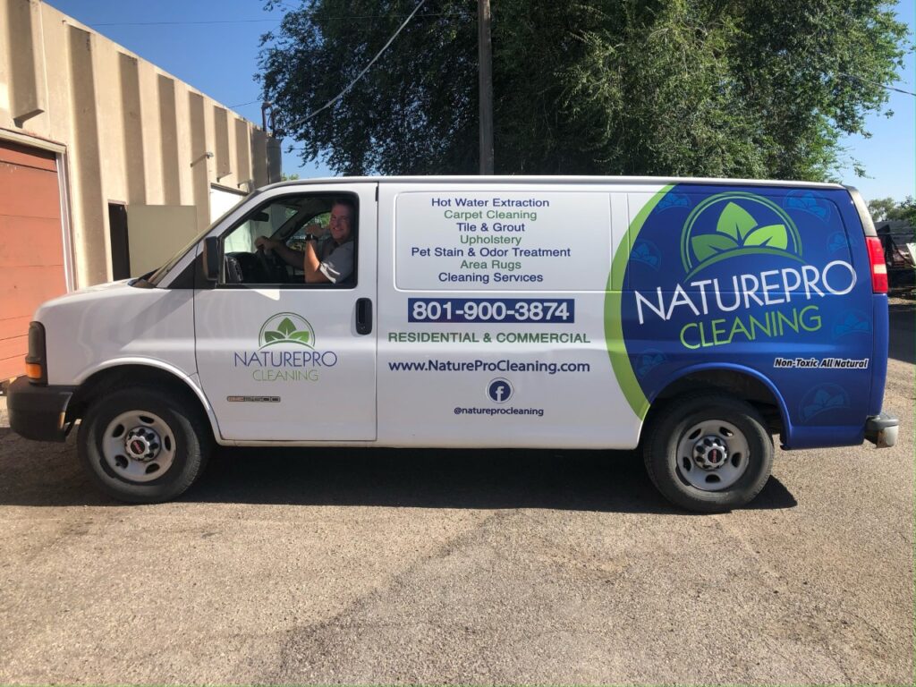 NaturePro Cleaning - van pic