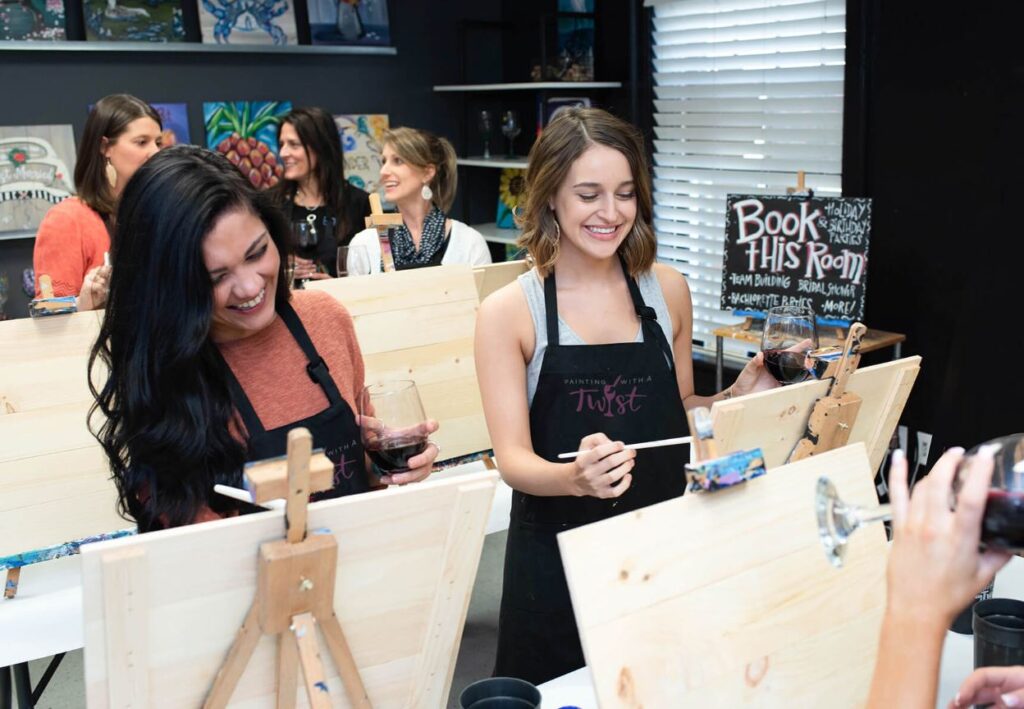 Painting with a twist - party class