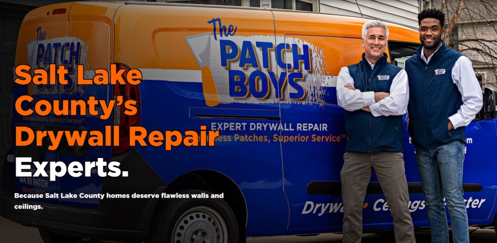 The Patch Boys - wrapped work van