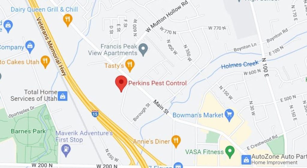 Perkins Pest Control - map