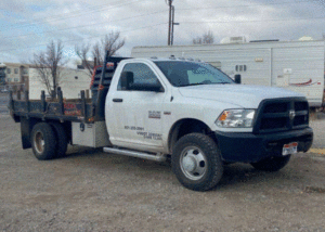 Majors Pipe Testing - work truck