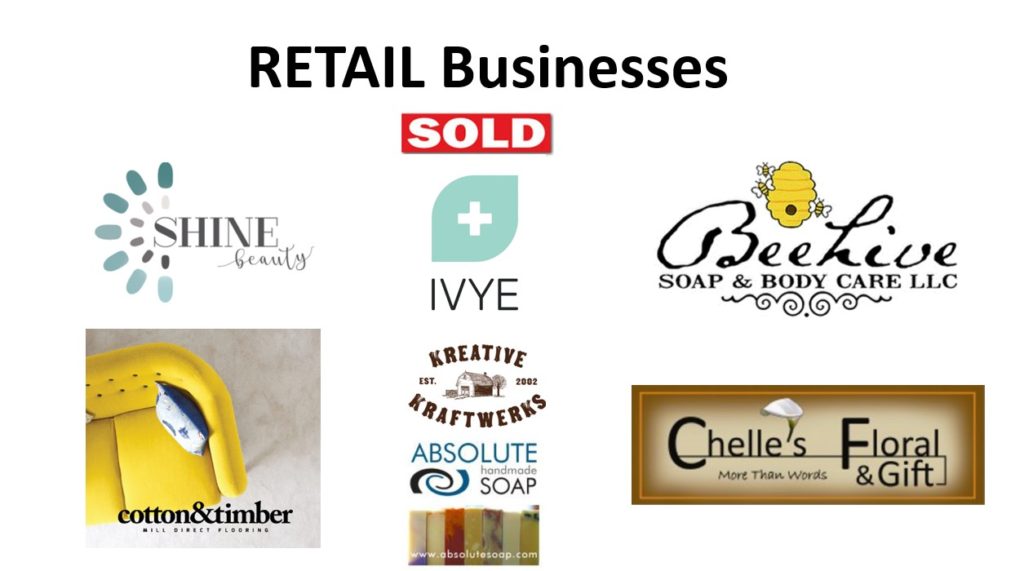 Sold Retail Businesses