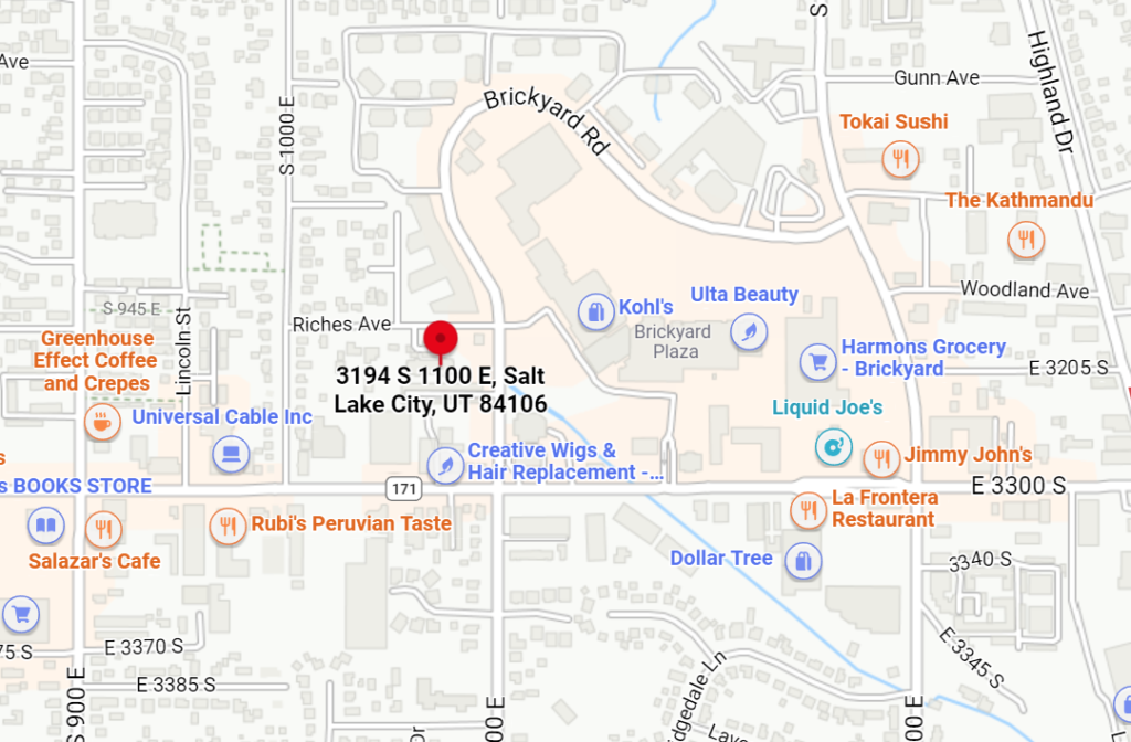 Skinful Pleasures - location map
