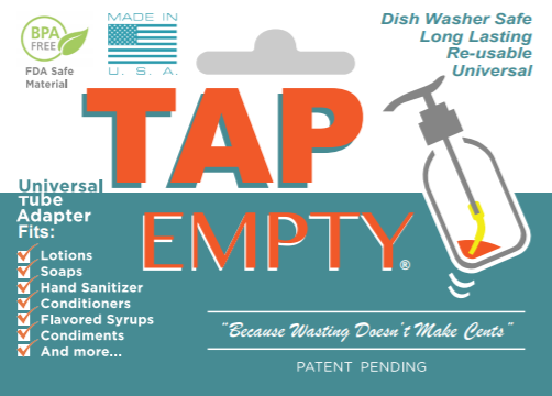 Tap Empty - front label