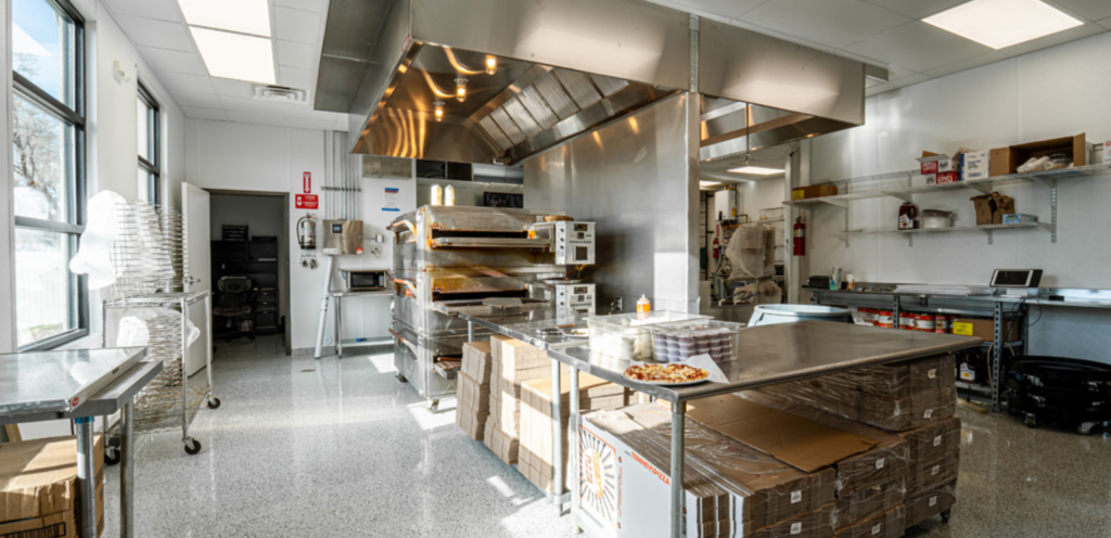 Tenney's Pizza - Prep kitchen
