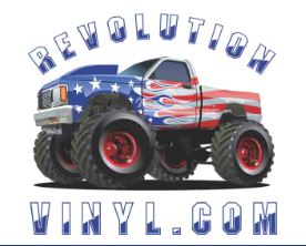 Revolution Vinyl = logo