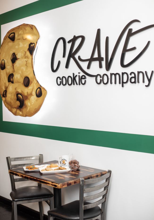 Crave Cookies - Interior Options