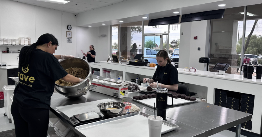 Crave Mesa AZ - kitchen prep