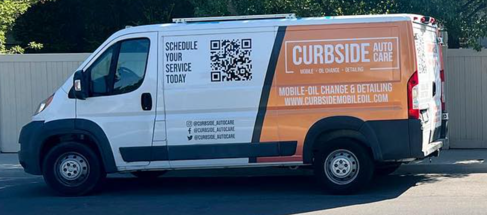 Curbside Auto Care - fleet van