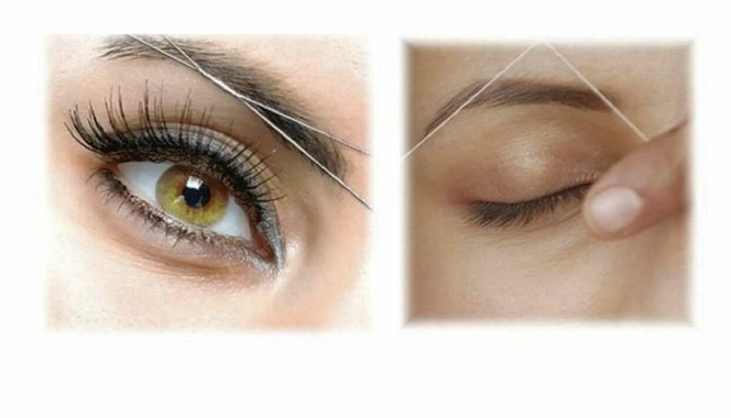 Eyebrow Threading - hair removal