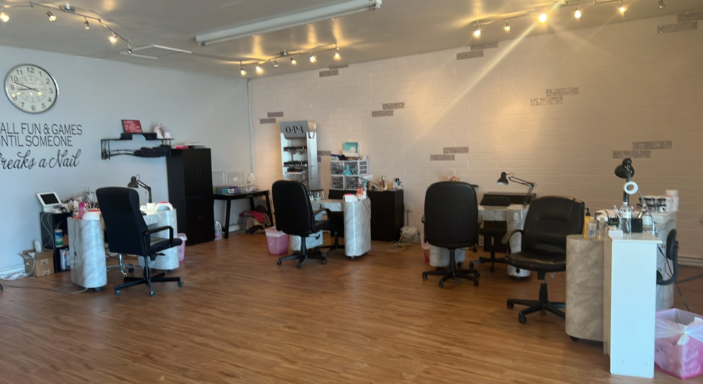 Gossip Hair & Nail Salon - interior salon space