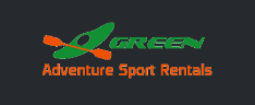 Green Adventure Sports Rentals - black logo