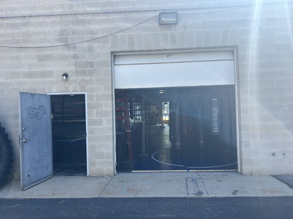 Institute of Mixed Martial Arts - exterior bay door