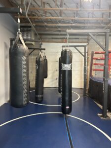 Institute of Mixed Martial Arts - heavy bags and workout equipment