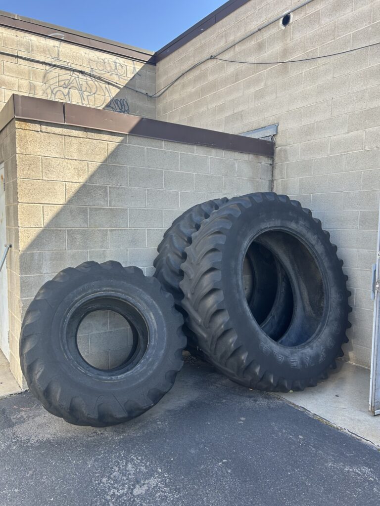 Institute of Mixed Martial Arts - heavy tires