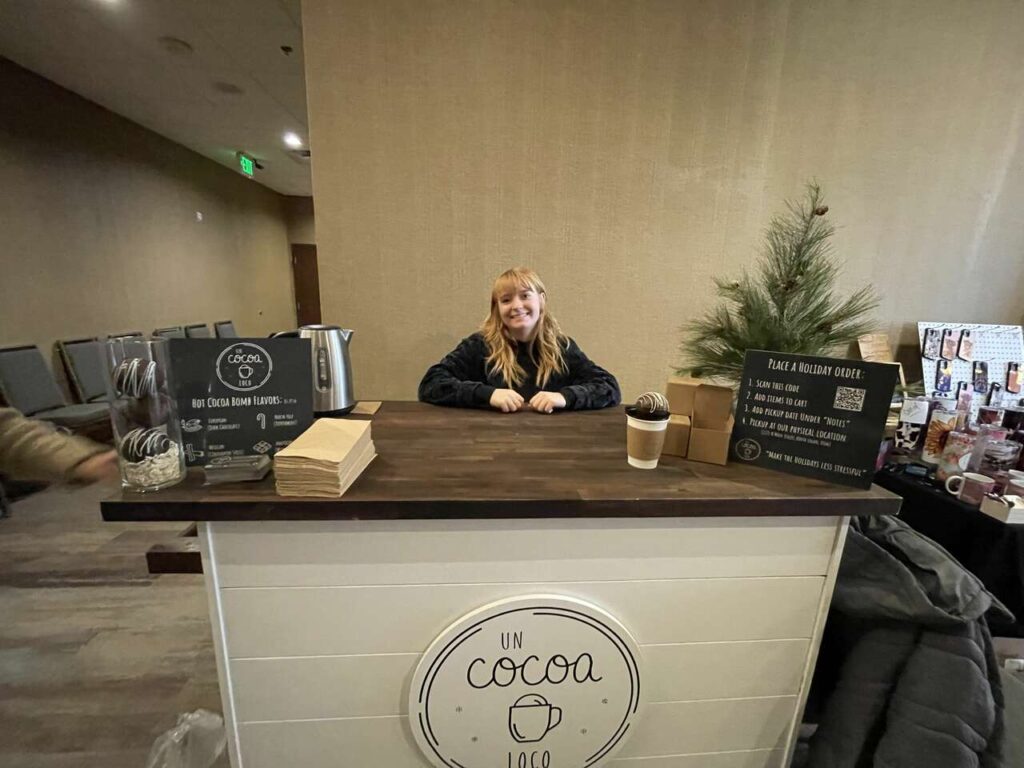 Un Cocoa Loco- Catering Cart