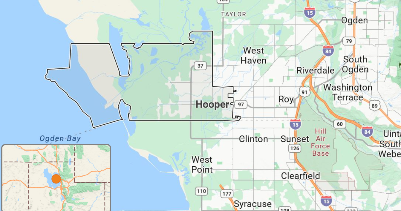 party on map - Biznis Resource Party-on Rentals - area map