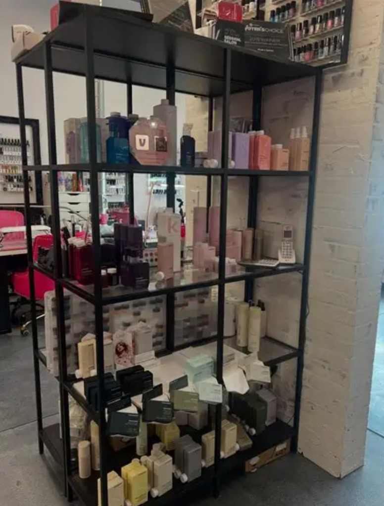 Pinks Salon - products and inventory