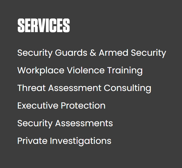 Priority Protection Group - services