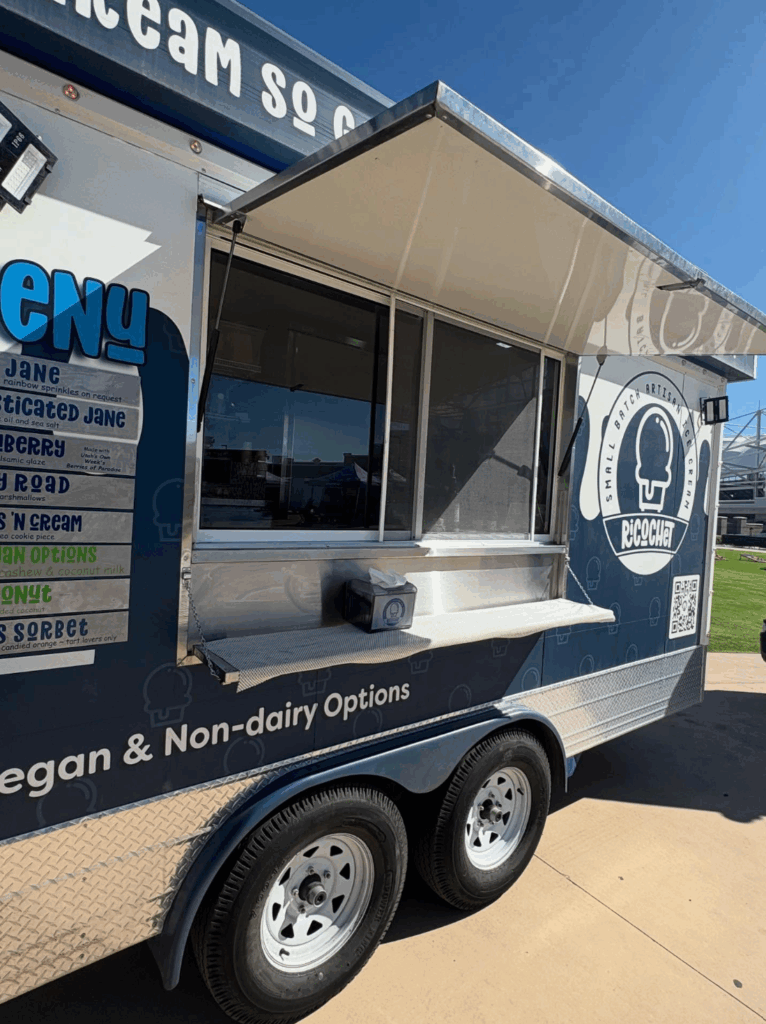 ricochet food truck2 - Biznis Resource Ricochet Ice Cream - Food Truck