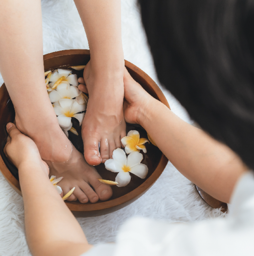 Snowflake Nails and Spa - relaxing pedicure