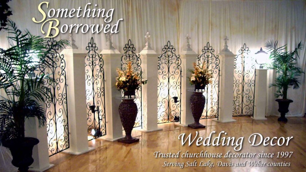 Something Borrowed - professional wedding decor