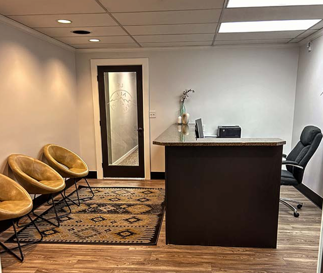 Sugarhouse Dental Office for Lease - interior reception area