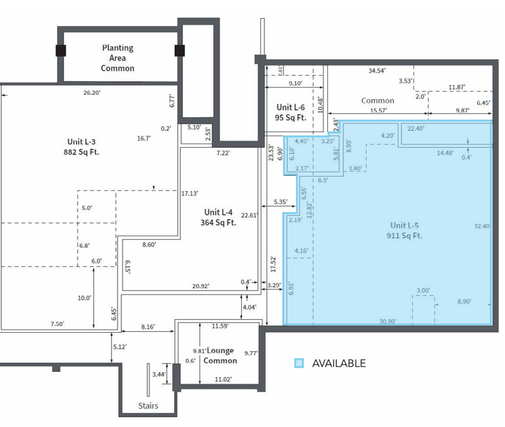 Sugarhouse Dental Office for Lease - Unit L-5 in the Highland Dental Plaza