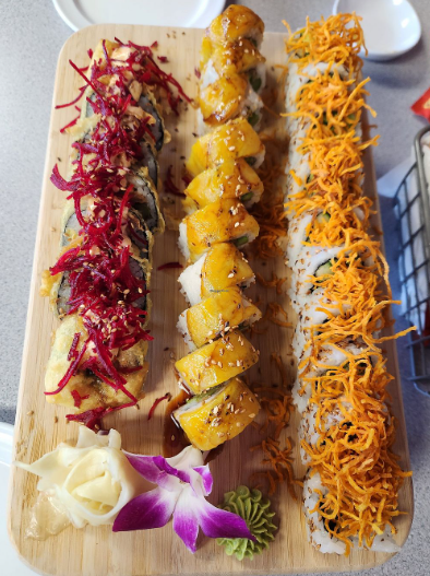 sushi squad sushi rolls - Biznis Resource Sushi Squad - creative sushi menu