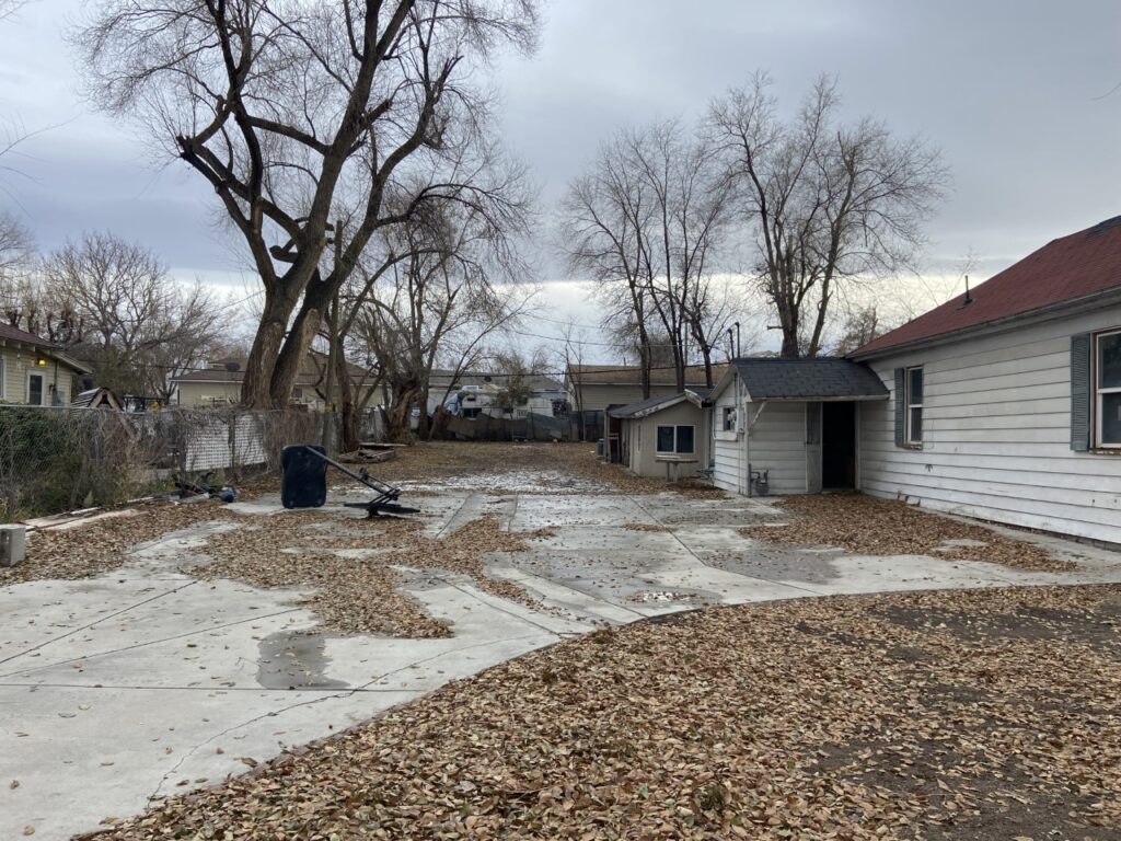 Large Lot with House Across the Street