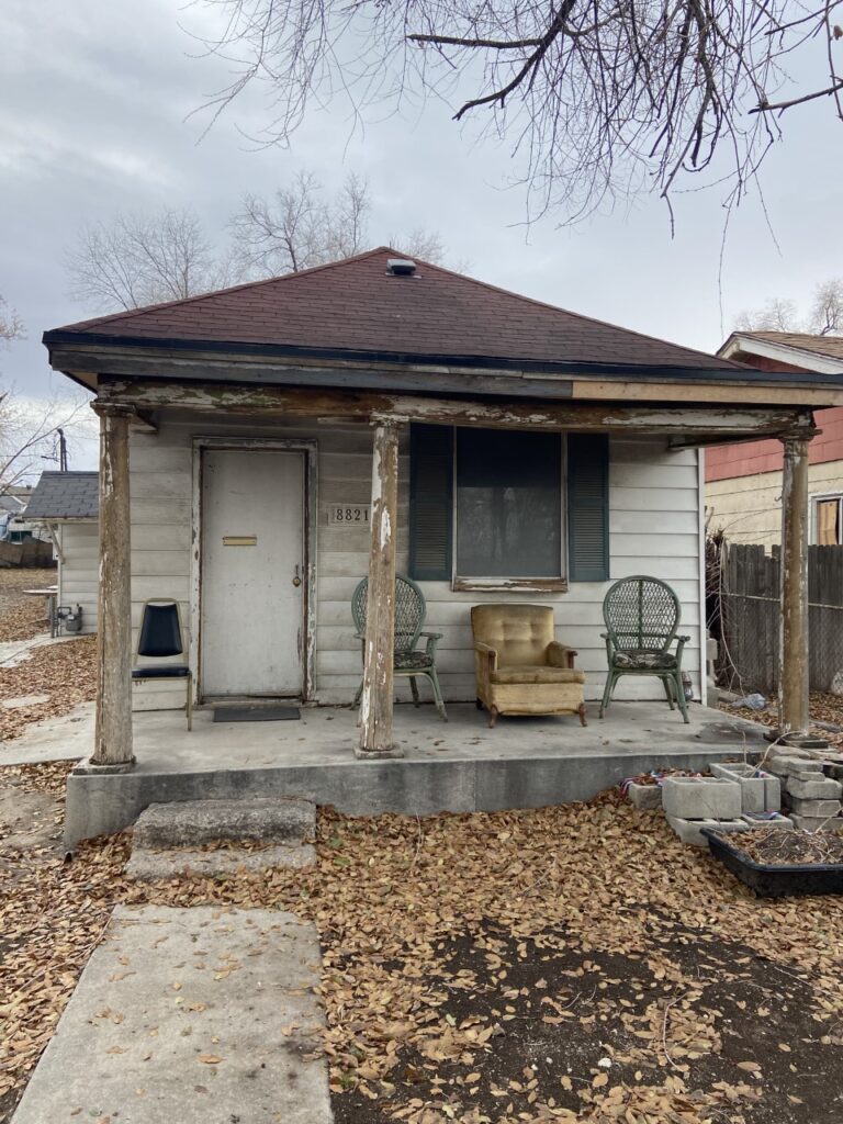 House Across the Street with Large Lot