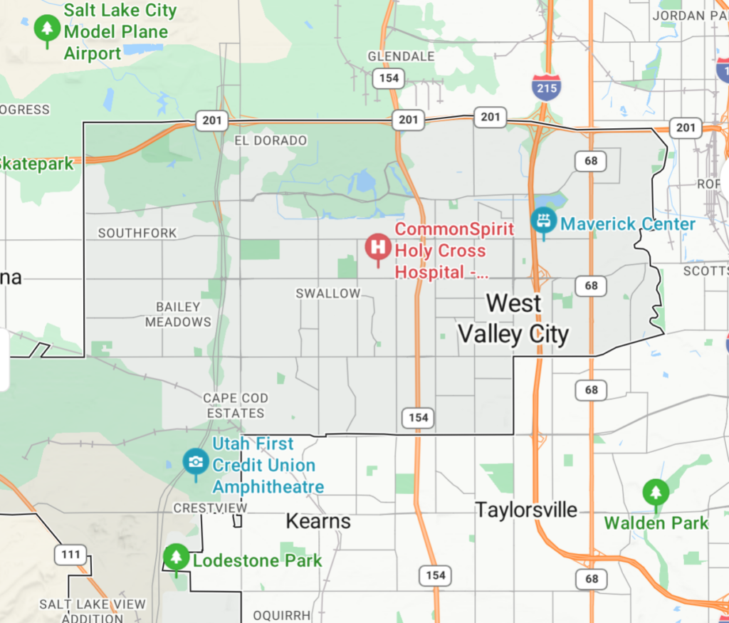 Wasatch Security LLC - West Valley City Map
